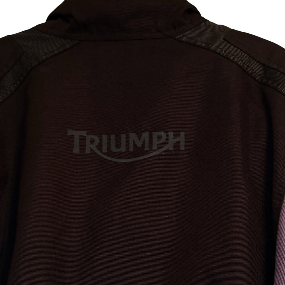 Triumph Tritex Motorcycle Winter Jacket Removable Quilted Lining Pads Men 3XL - Picture 7 of 13